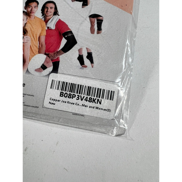 NEW Copper Joe Knee Compression Sleeve Small One 1 Pack Unisex Men Women Sealed - Picture 5 of 7